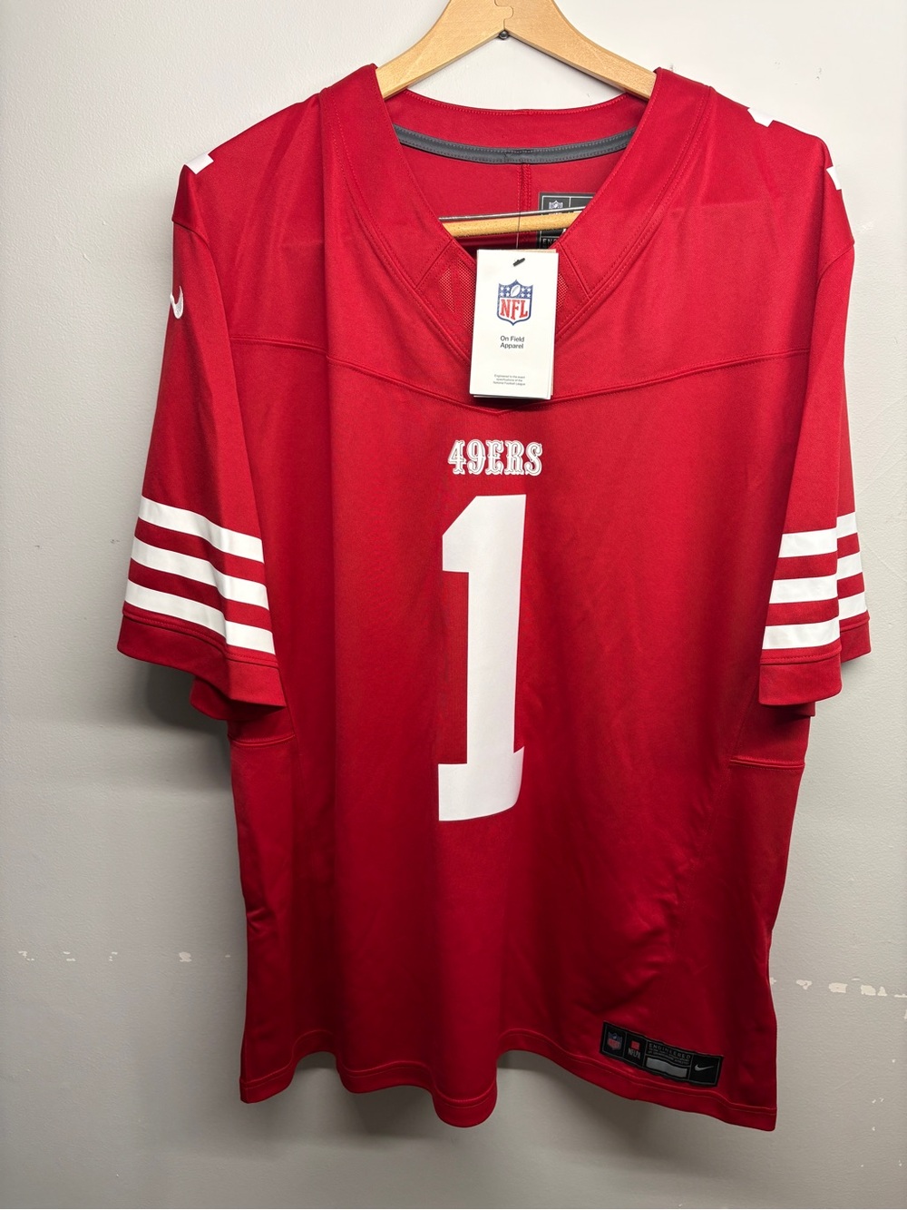 Nike NFL San Francisco 49ers Deebo Samuel Sr Vapor F.U.S.E. Ltd. Jersey - Men XL